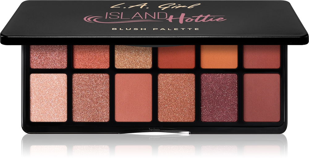 L.A. Girl Cosmetics Fanatic - Палетка теней для век: палетка сеней до повек оттенок Get Feverish, 12 g