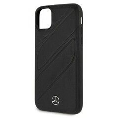 Кожаный чехол Mercedes-Benz THL для iPhone 13 (Черный)