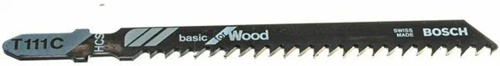 Лобзиковая пилка для дерева Basic 100х1.2х8TPI, 5 шт. Makita D-34877