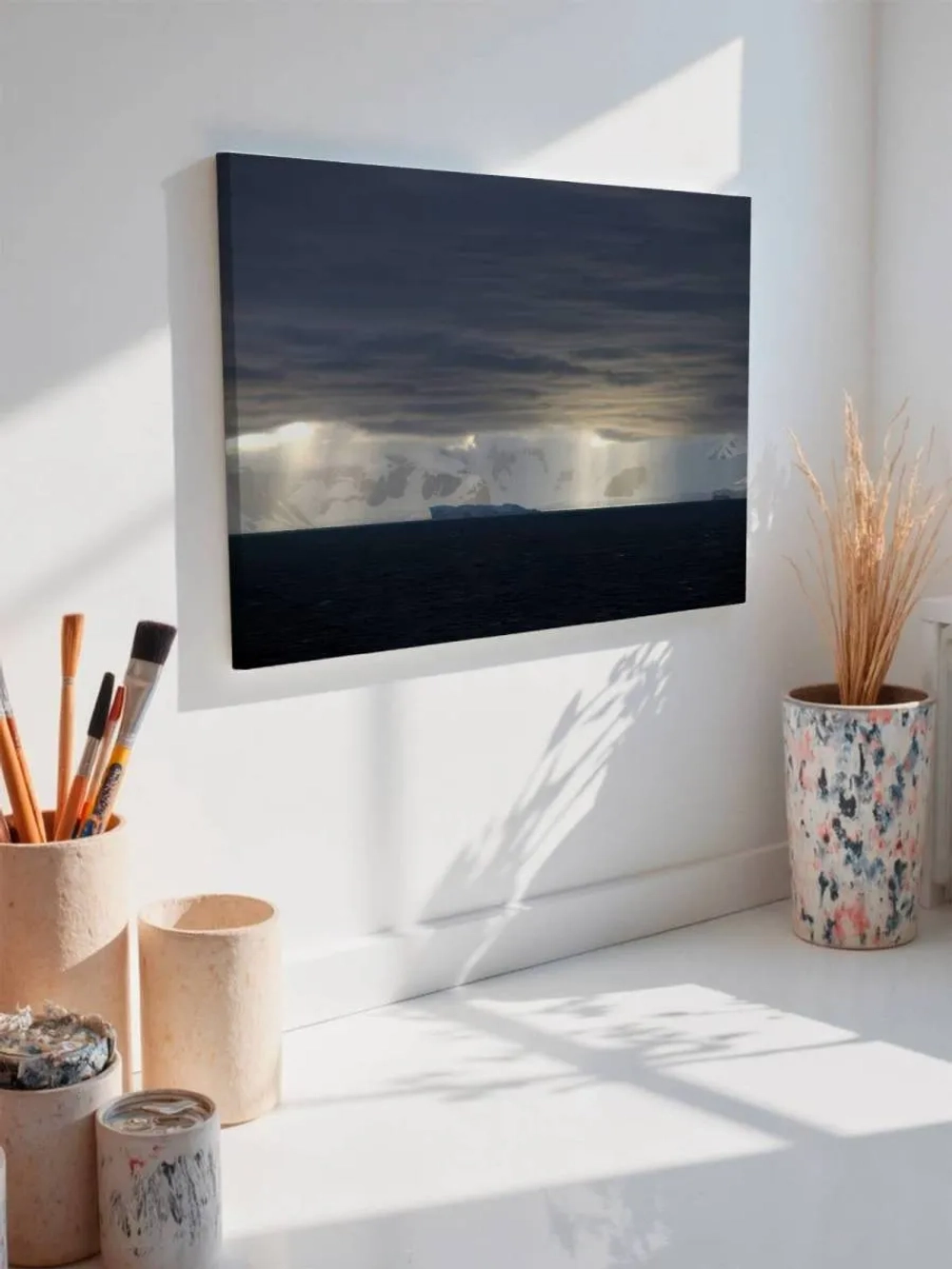 Картина на стену 40 X 50 Ледник