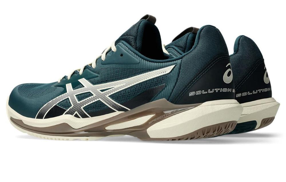 Мужские кроссовки теннисные Asics Solution Speed FF 3 - зеленый