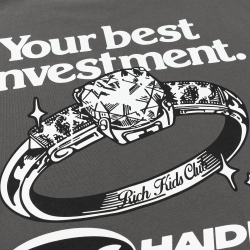 Футболка Haided INVESTMENT RLXD HW TEE iron.grey