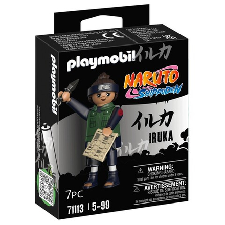 Playmobil - Фигурка Наруто Шиппуден Ирука с аксессуарами 71113 / артикул   71113  / GTIN 4008789711137
