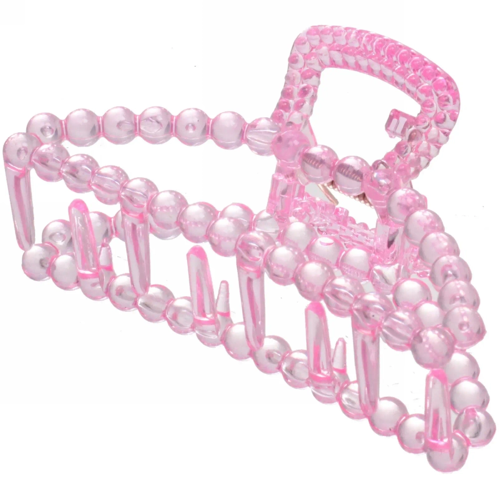 Заколка-краб для волос на блистере «Cruella- Трапеция», микс 6 цветов, 9,5 см