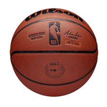 Мяч баск. WILSON NBA Authentic, WZ2016501XB7, р.7, полиуретан, коричневый