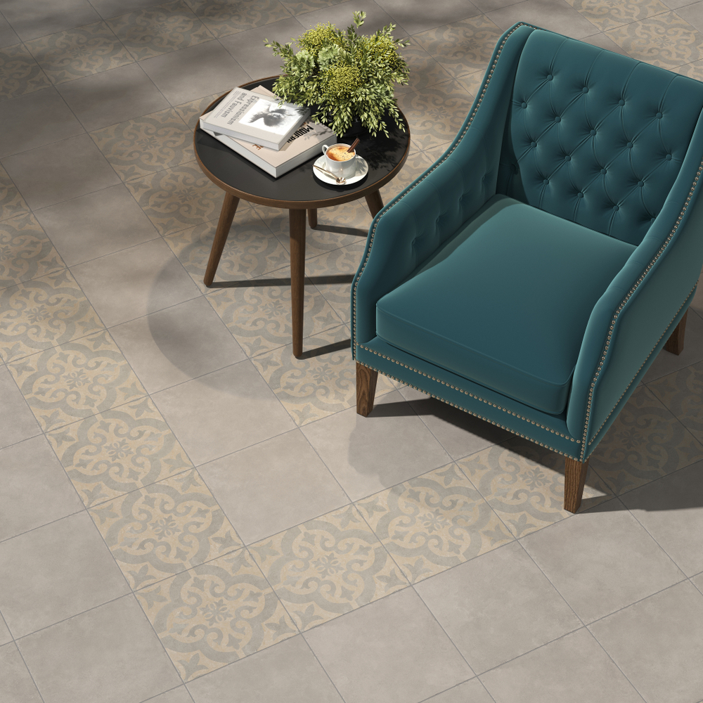 Плитка напольная Kerama Marazzi Эмполи 30.2x30.2 см 1.37 м² матовая цвет серо-бежевый
