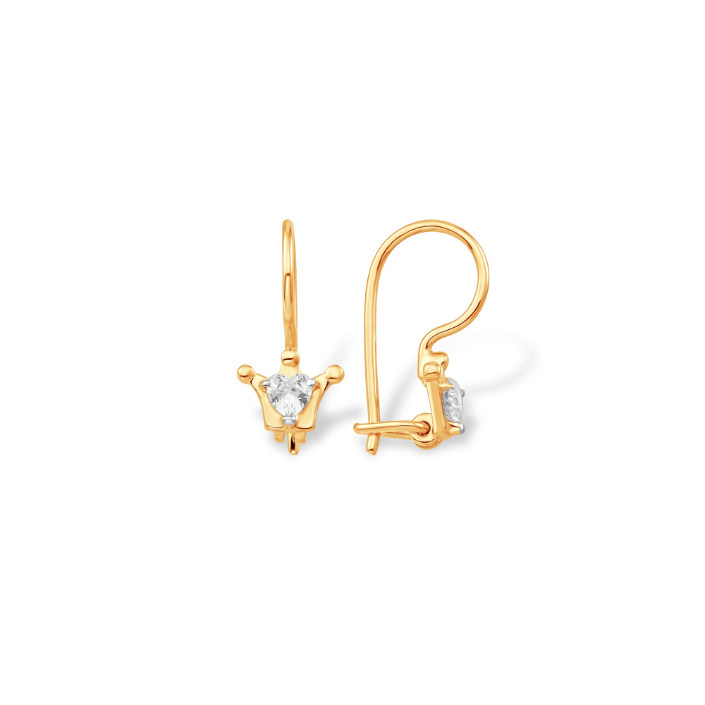Серьги из золота 585 пробы
