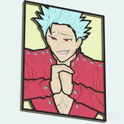 3D Картина по номерам из дерева Бан, 38x50 см