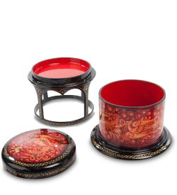 Народные промыслы ШК-30/ 11 Игольница бол. «Жар-птица» Николаева