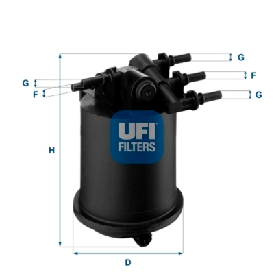 UFI - 2408600-UFI - Fuel Filter