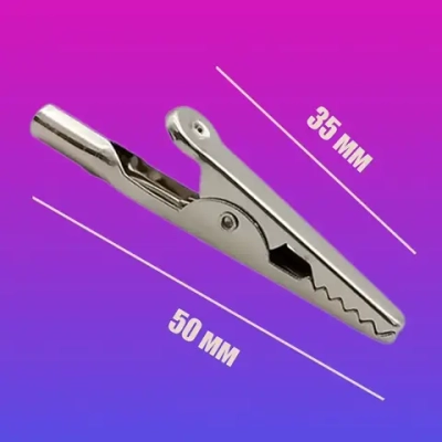 Зажим крокодил для проводов