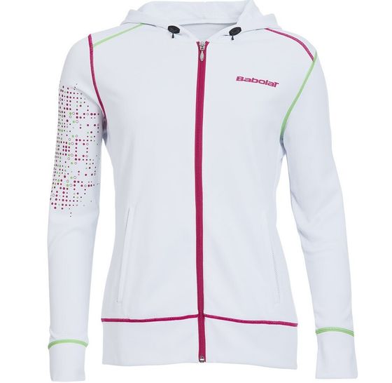 Куртка с капюшоном женская Babolat W Sweat Match Perf, арт. 41S1507-101