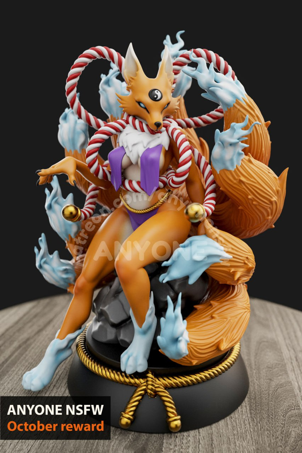 фигурка фури китцунэ