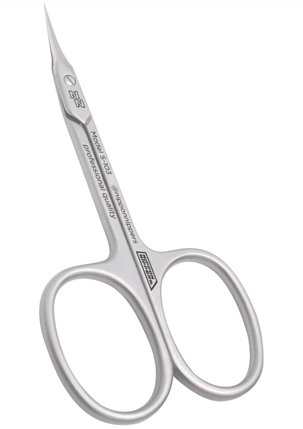 Nippon Nippers Ножницы для кутикулы S-103, 90мм