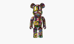 Bearbrick Psychedelic Paisley "1000%"