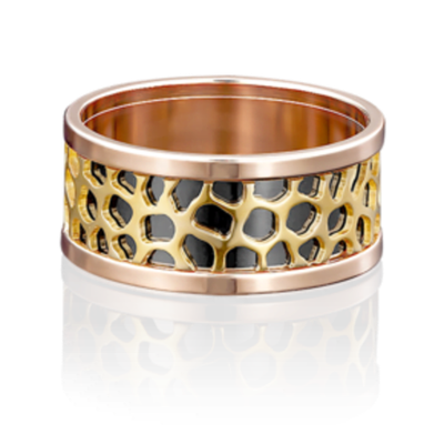 Обручальное кольцо из комбинированного золота 01-4793-00-000-1113-54