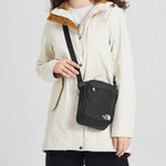 THE NORTH FACE 2L Shoulder Bag, Crossbody Bag, Outdoor Bag Polyamide Black & White Unisex