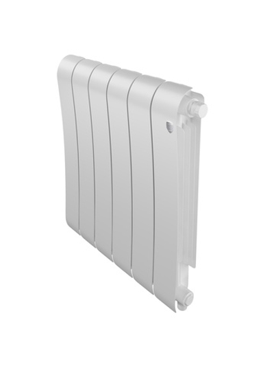 Радиатор биметаллический Royal Thermo Infinity 500 Bianco Traffico VR80 - 6 секц.