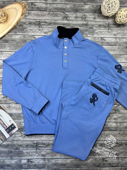 Спортивный костюм Stefano Ricci со вставками кожи крокодила