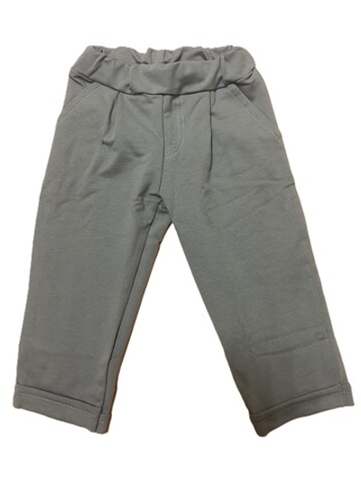 Штаны-брюки с карманами из футера петельного (100% хлопок) на рост 80,86 см