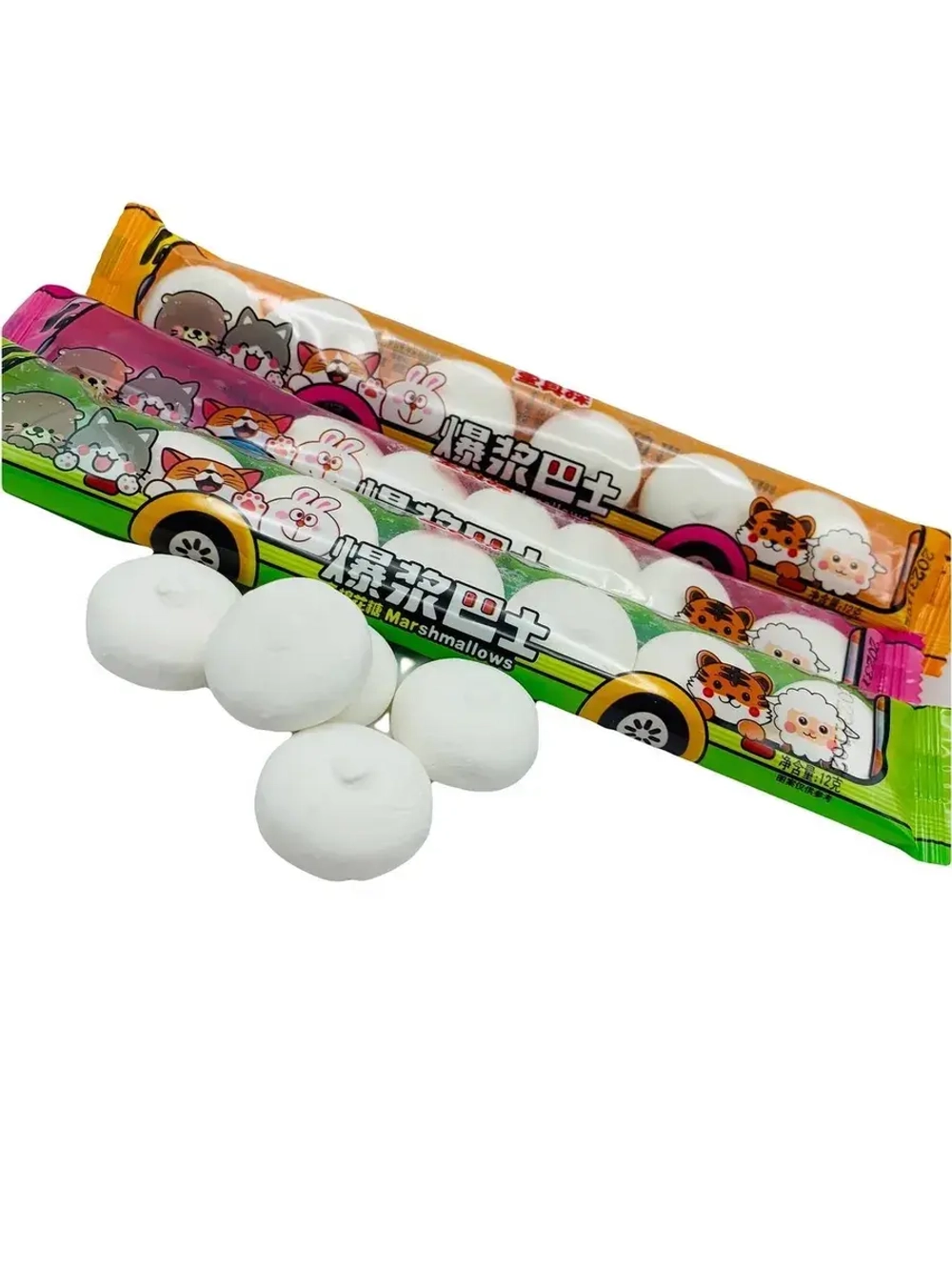 Зефир маршмеллоу с фруктовой начинкой 12 г * 12 шт