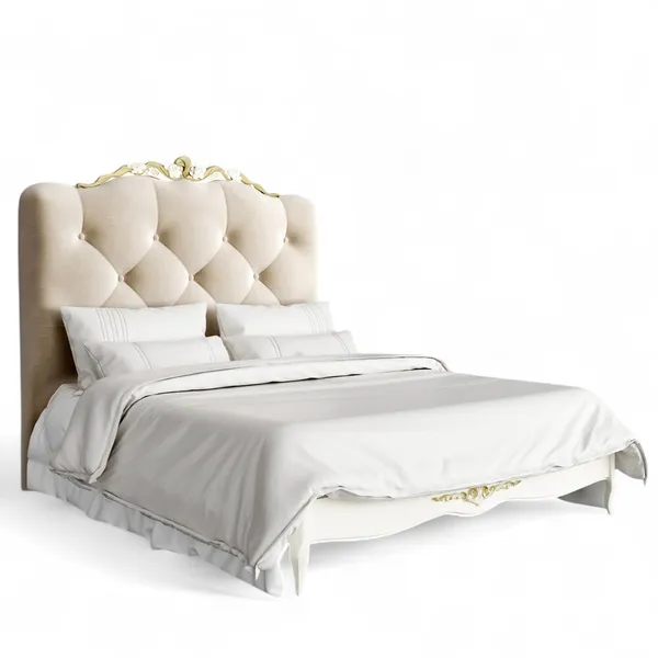 Кровать с мягким изголовьем 160*200