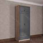 Шкаф распашной с антресолью 2/3 (мадес)