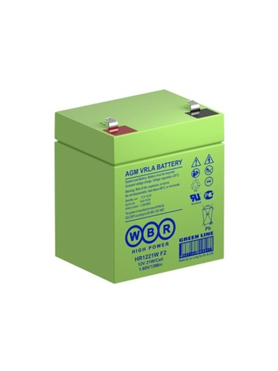 Аккумулятор 12В 5.6А.ч WBR HR1221W F2 WBR