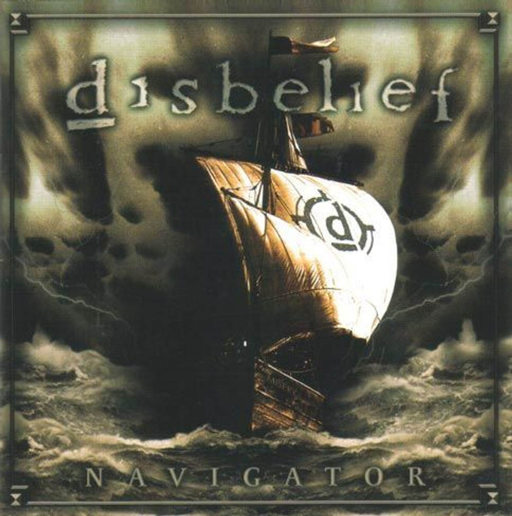 DISBELIEF - NAVIGATOR, 2007, death metal, музыкальный компакт диск