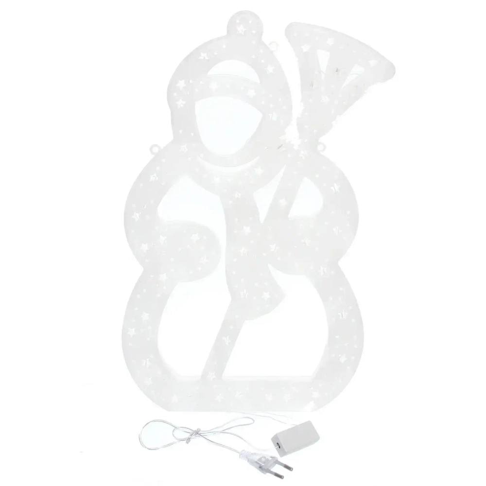 Фигура светодиодная 40см,»Снеговик» мультицвет