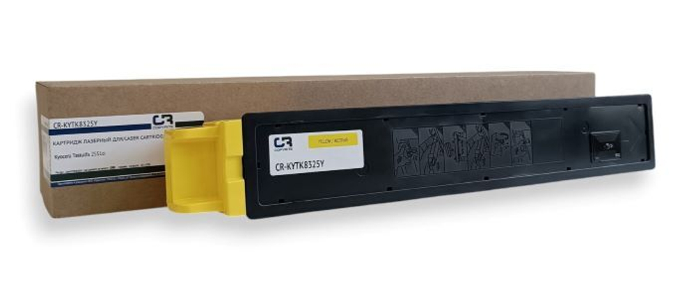 Тонер-картридж  CopyRite CR-KYTK8325Y