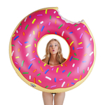 Круг надувной strawberry donut