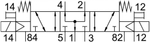 MFH-5/3B-3/8-S-B-EX Распределитель с электроуправлением