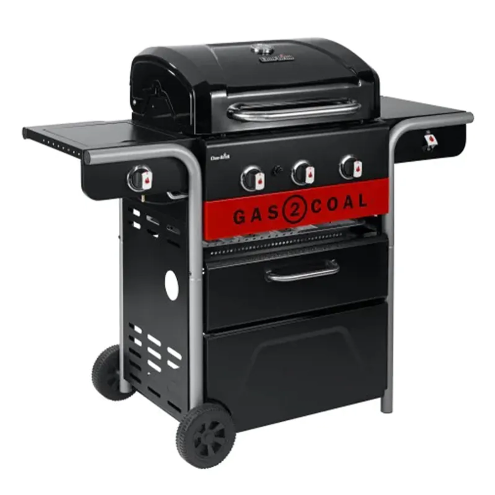 Char-Broil Gas2Coal Hybrid 3B угольно-газовый гриль 468301321