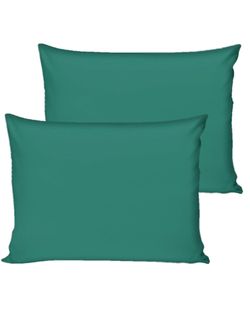 Наволочка комплект 2шт Полисатин Simple House "Малахит" 50x70 см
