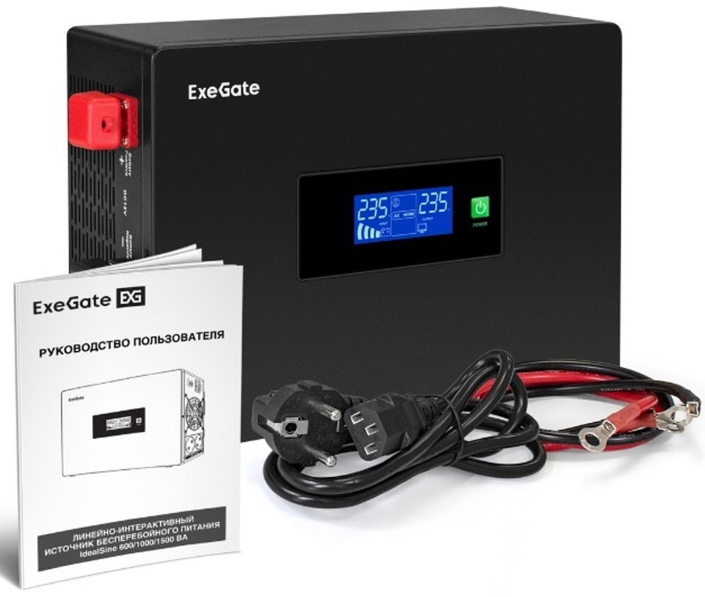 Комплект  Exegate IdealSine SR-600.LCD.2SH
