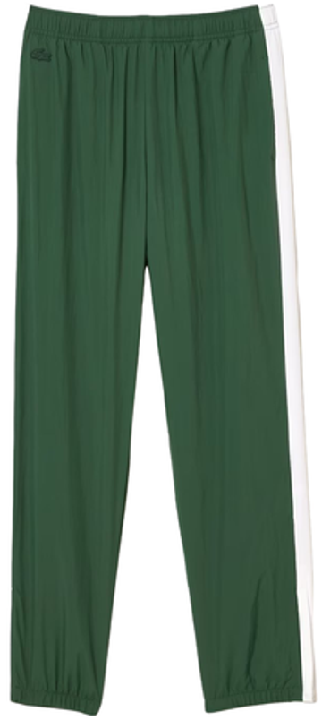Детские теннисные брюки Lacoste Unisex Colorblock Sweatpants - dark green