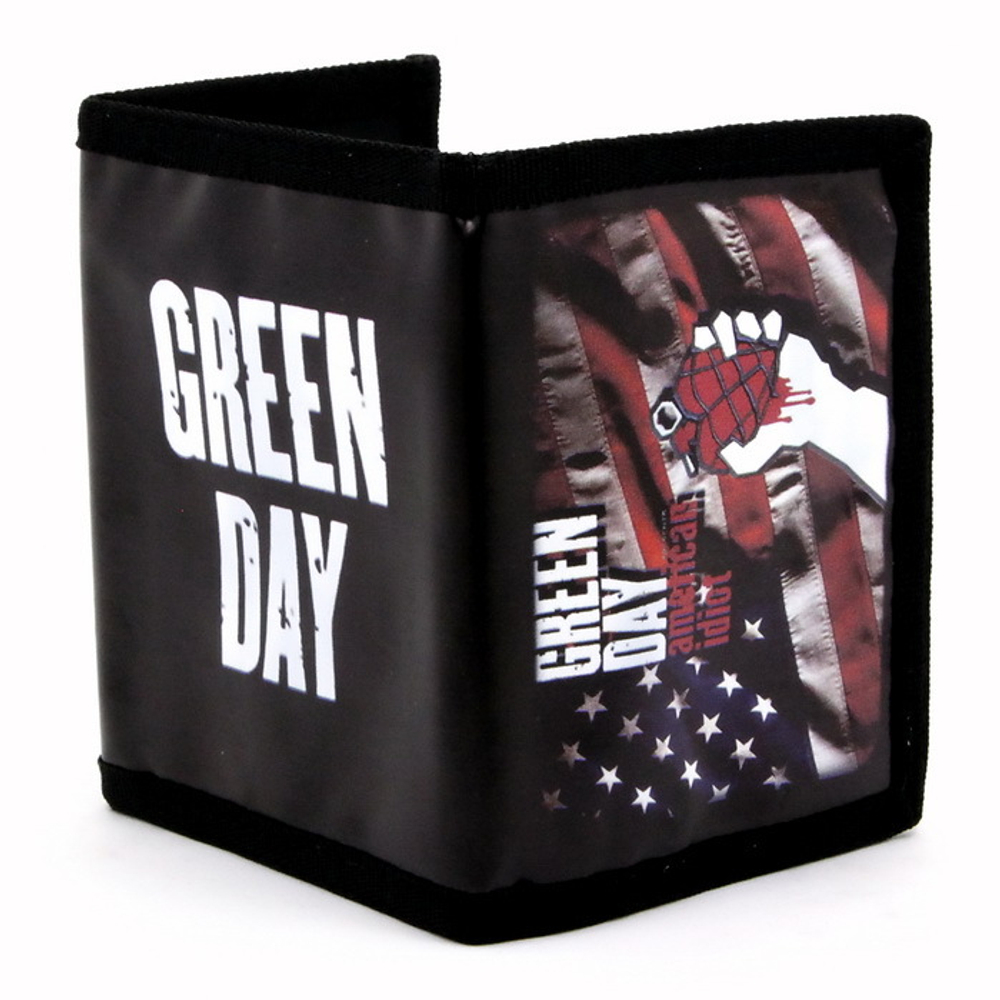 Кошелек Green Day ( American Idiot на американском флаге )