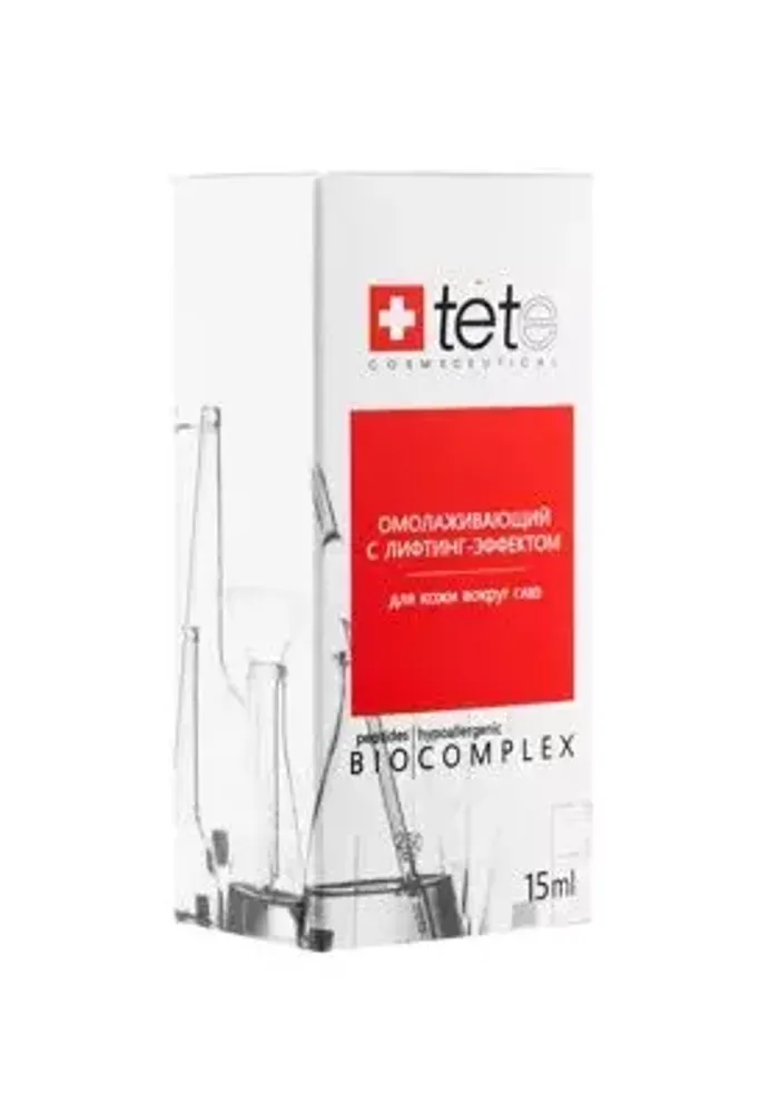 Биокомплекс омолаживающий с лифтинг-эффектом для век / TETe Biocomplex rejuvenating lifting for eyes 15 ml