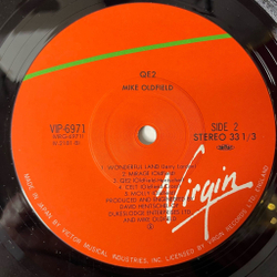 Винтажная виниловая пластинка LP Mike Oldfield QE2 (Japan 1981) (Obi) Wonderful Land
