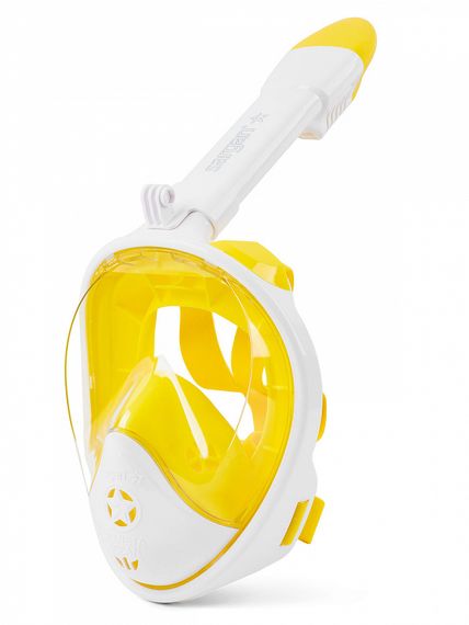 Маска полнолицевая Sargan Планета океан 2.0 белый/желтый