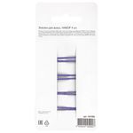 Заколки для волос НАБОР 4 шт., 5 см, клик-клак, с декоративными элементами, АССОРТИ, MONTE VITA, 457090