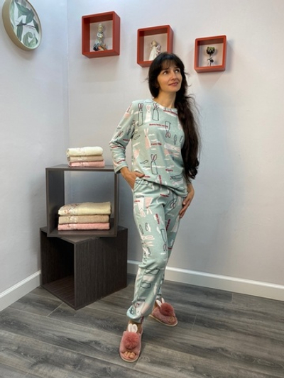 Пижама женская "1597 М.П" брюки (Тексплюс)