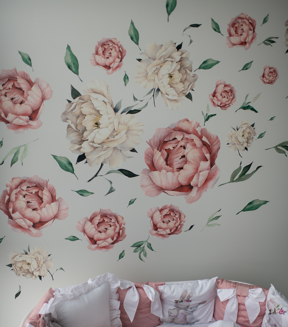 Стикеры ПИОНЫ СТАНДАРТ