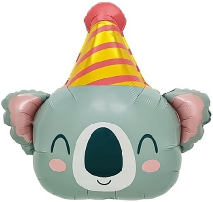 К Фигура Голова Коала в колпачке 22''/56 см.