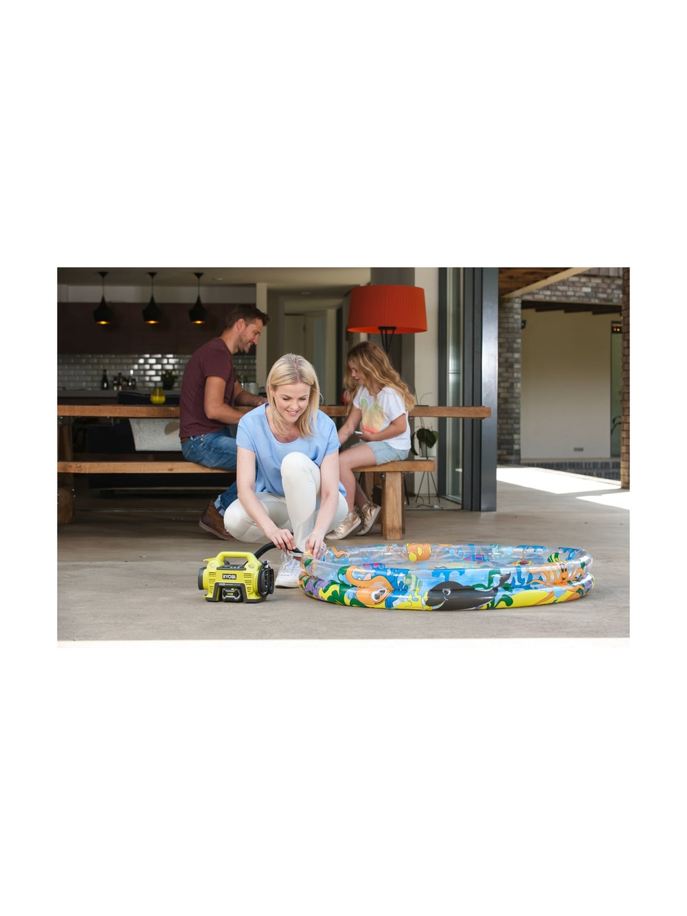 Компрессор для авто Ryobi ONE+ R18I-0 5133001834