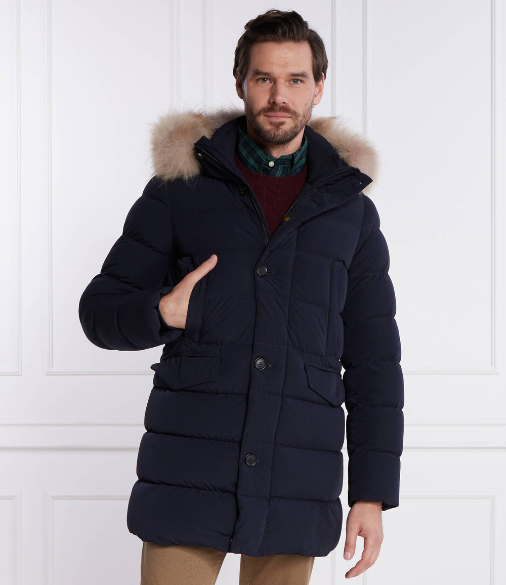 Пуховая куртка Hetrego - темно-синий(8K436M)