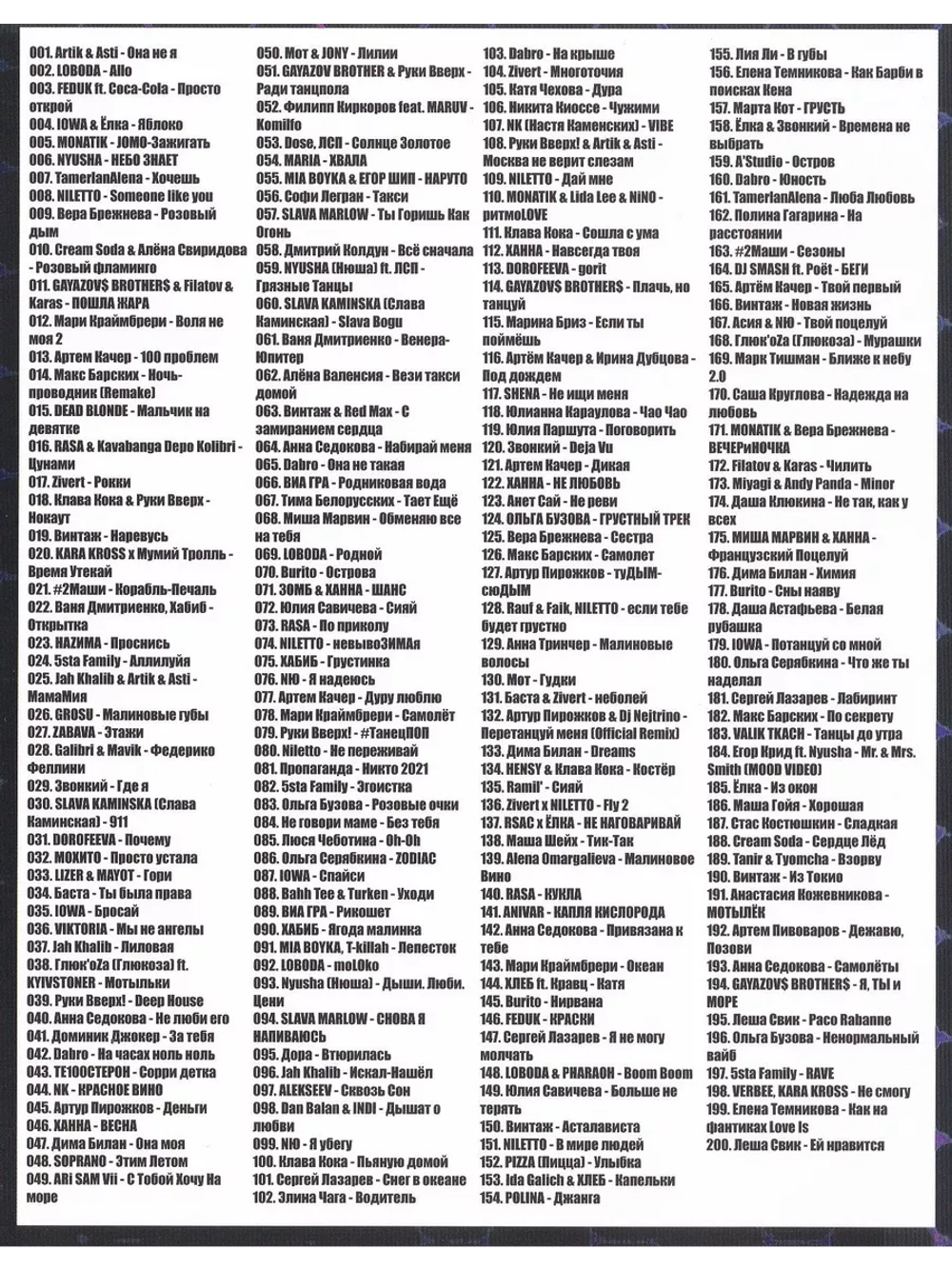 Включи музон на максимум, Новая русская версия