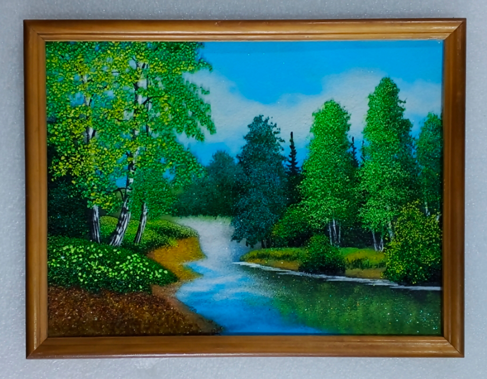 Картина " Летний пейзаж" 43-33см