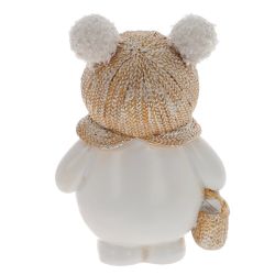 GAEM Фигурка декоративная "Снеговик", L9 W6,5 H13 см, 2в.